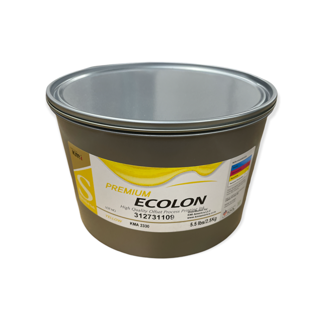 KMI Ecolon Premium Process Yellow 5.5lb can #KMA2330