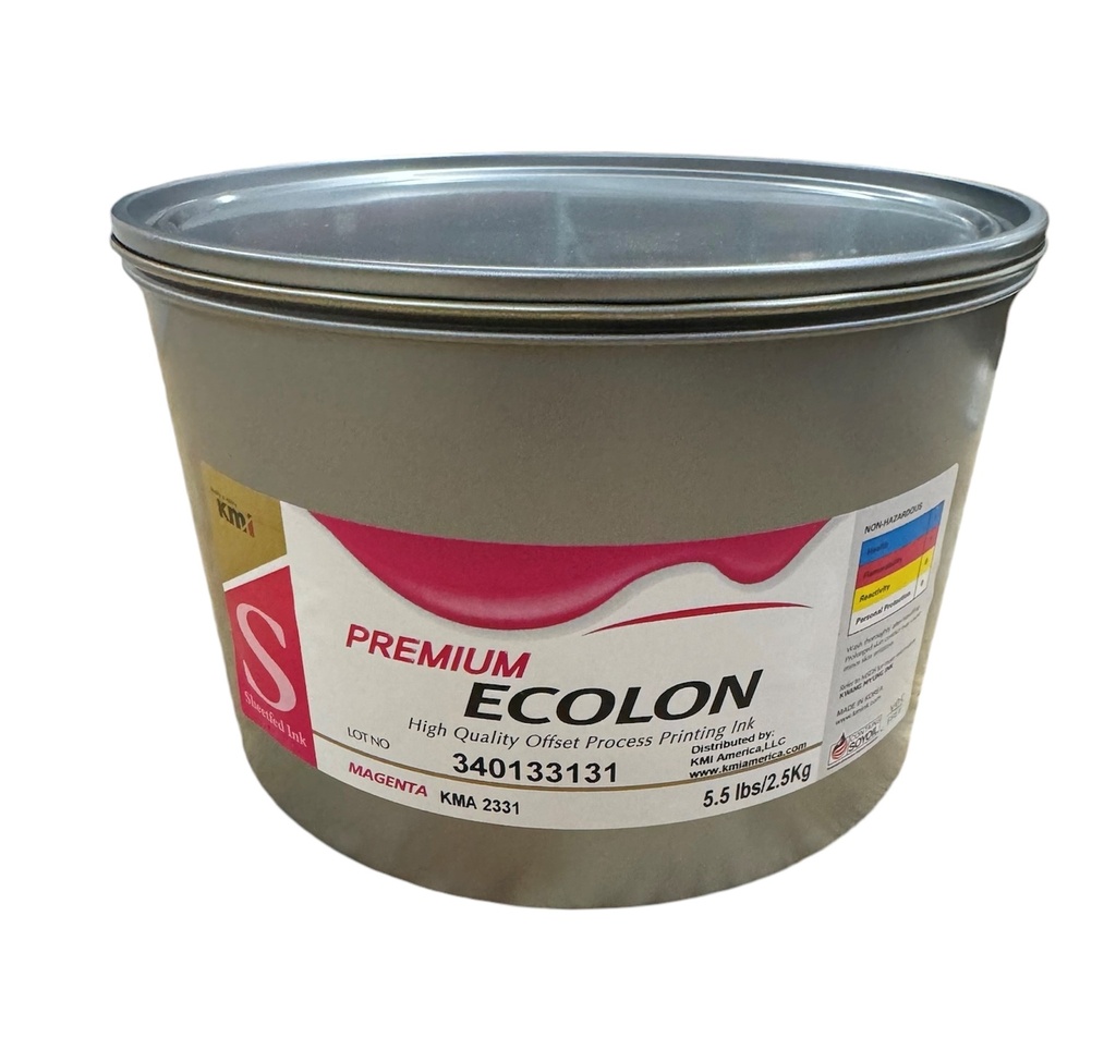 KMI Ecolon Premium Process Magenta 5.5lb can #KMA2331