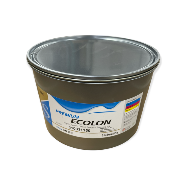 KMI Ecolon Premium Process Cyan 5.5lb can #KMA2332