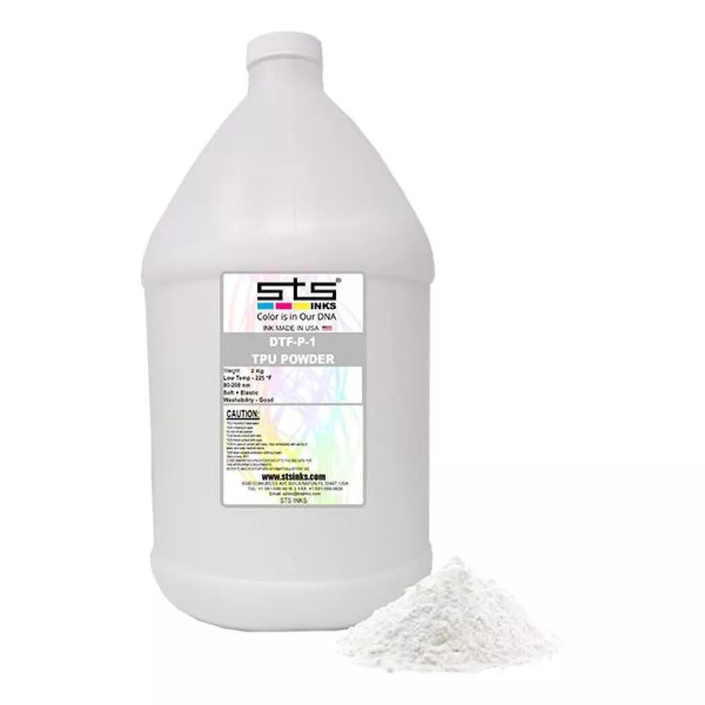 DTF Powder Low Temp/225, 2kg. Soft/Elastic