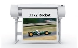 Rocket #3372 Satin 8 mil. Photo Paper 36&quot; x 100', 3&quot; Core