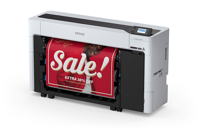 Epson SureColor T5770DM 36-Inch Wide Dual Roll Multifunction Printer