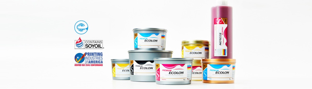 KMI Ecolon Premium Sheetfed Ink, 5.5 lb.