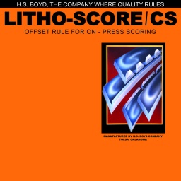 [BOY627] HS Boyd #627 Litho-Score Paper C/S 20'