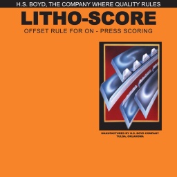 [BOY827] HS Boyd #827-3 Litho-Score, Card 20&quot; Roll