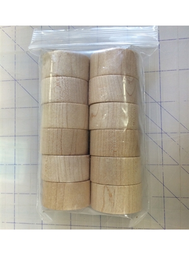 [CHDB34] Challenge 1-1/2" Round Drill Blocks, Dozen