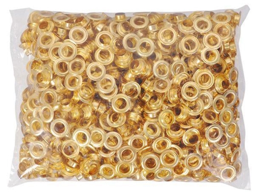 [WW474] Banner Pro Grommets #2 Brass (Bag of 1,000 Sets)