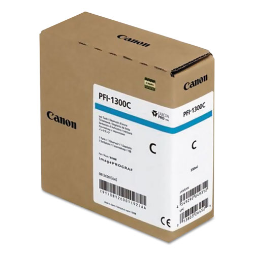 [PFI1300C] Canon PFI-1300 Cyan 330ml. #0812C001AA