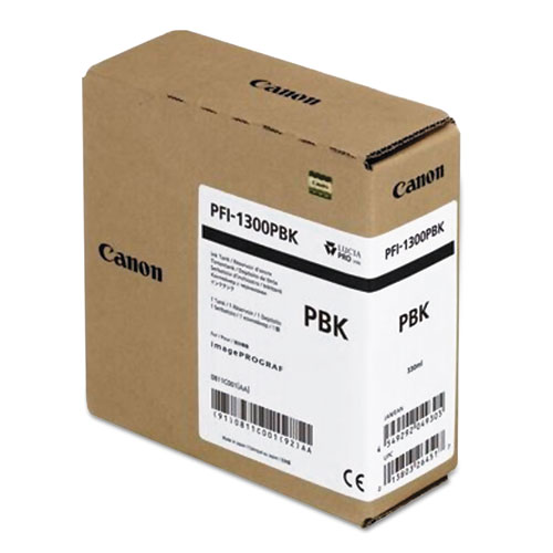 [PFI1300PBK] Canon PFI-1300 Photo Black 330ml. #0811C001AA