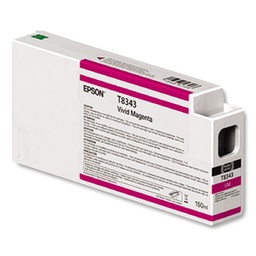 [T8343] Epson HDX Vivid Magenta 150ml. T8343/T54V3