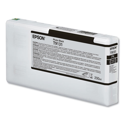 [T9131] Epson Ultrachrome Photo Black 200ml. #T913100