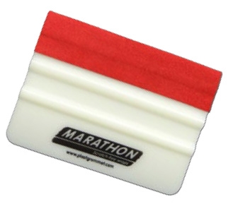[PG400] Marathon 4" Microfiber Rigid Squeegee, Marathon - Wet & Dry #PHTIEHAV
