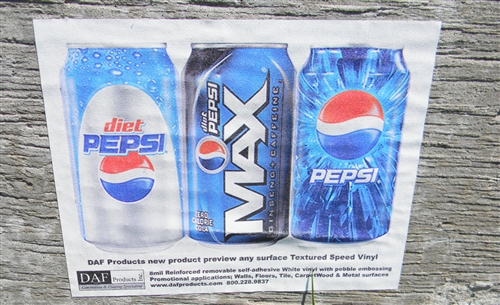 [SV5482] Speed Vinyl Slip Resistant 11 mil Pebble-Embossed PVC 54" x 82' w/ Clean-Remove Hi-Tack Adhesive Back