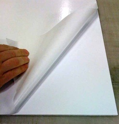 [WALK102] White HAM (Heat Activated) Mount Board 25&quot; x 37&quot; (10 Sheets)