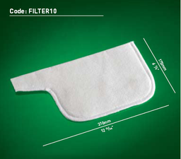 #10 Spout Filter Bag 12 1/8&quot; x 6 7/8&quot; x 1 3/16&quot; #FILTER10