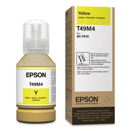 [T49M420] Epson T49M4 Yellow Dye-Sub Ink, 140ml.