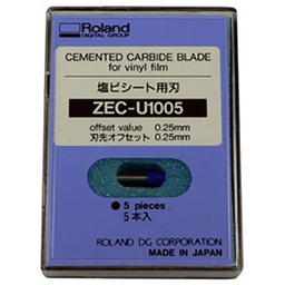 [ROL547] Roland 45 Degree/.25 Offset Carbide Blade, 5 Pack - All Purpose ZEC-U1005
