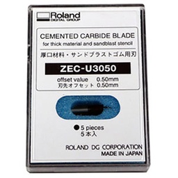 [ROL735] Roland 60°/.50 Offset Carbide Blade, 5 ea. - Sandblast #ZEC-U3050