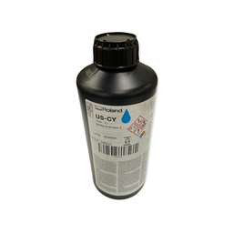 [US-CY] Roland IU-1000F Cyan Ink / 1 Liter Bottle
