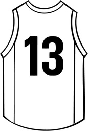 Pre-Cut Numbers - Team US (Pack of 10)