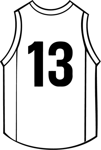 Pre-Cut Numbers - Team US (Pack of 10)