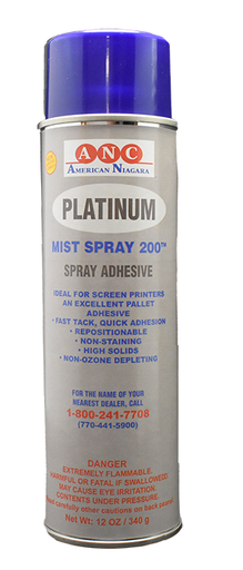 Platinum 200 Mist Spray Adhesive (One 12 oz. Can) Not for sale in California
