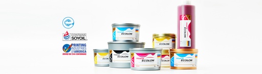 KMI Ecolon Premium Sheetfed Ink, 5.5 lb.